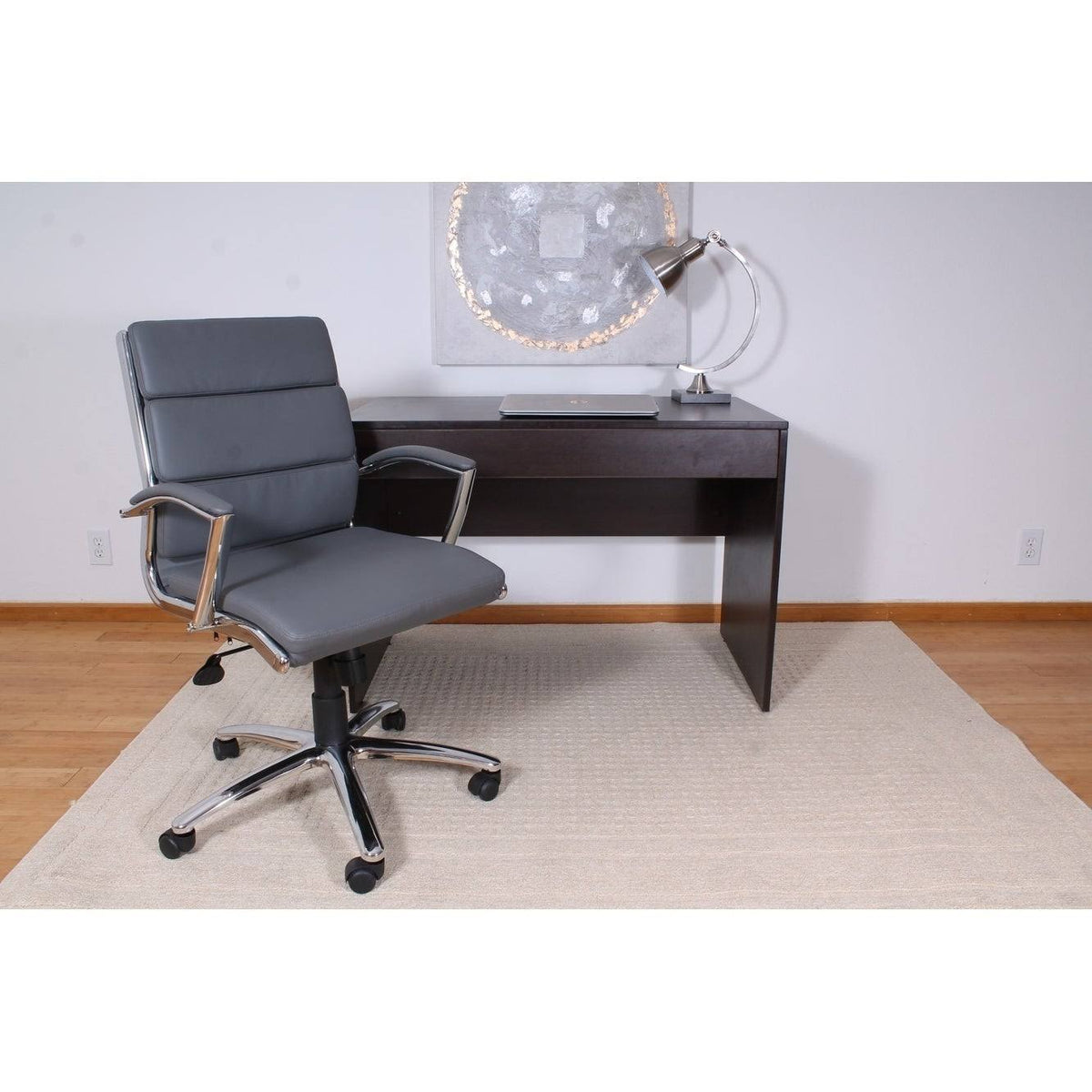 White Executive Mid-Back Chair N590122