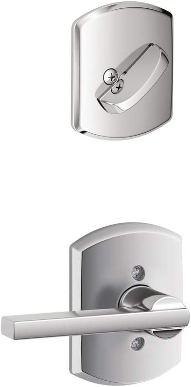 Bright Chrome Interior Lever Lock D817766