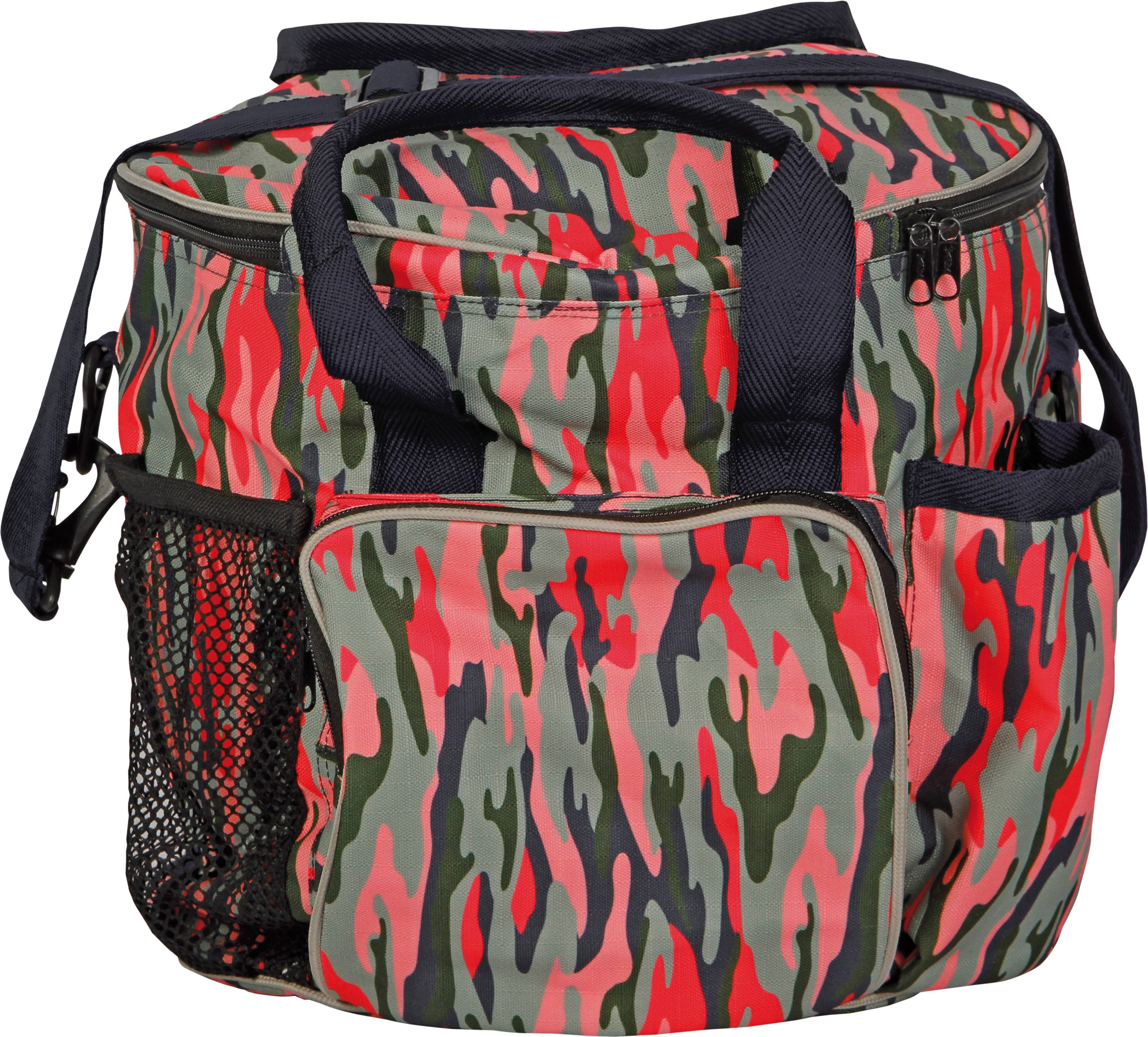 Grooming Bag with Brush Set One Size Black/Red N301
