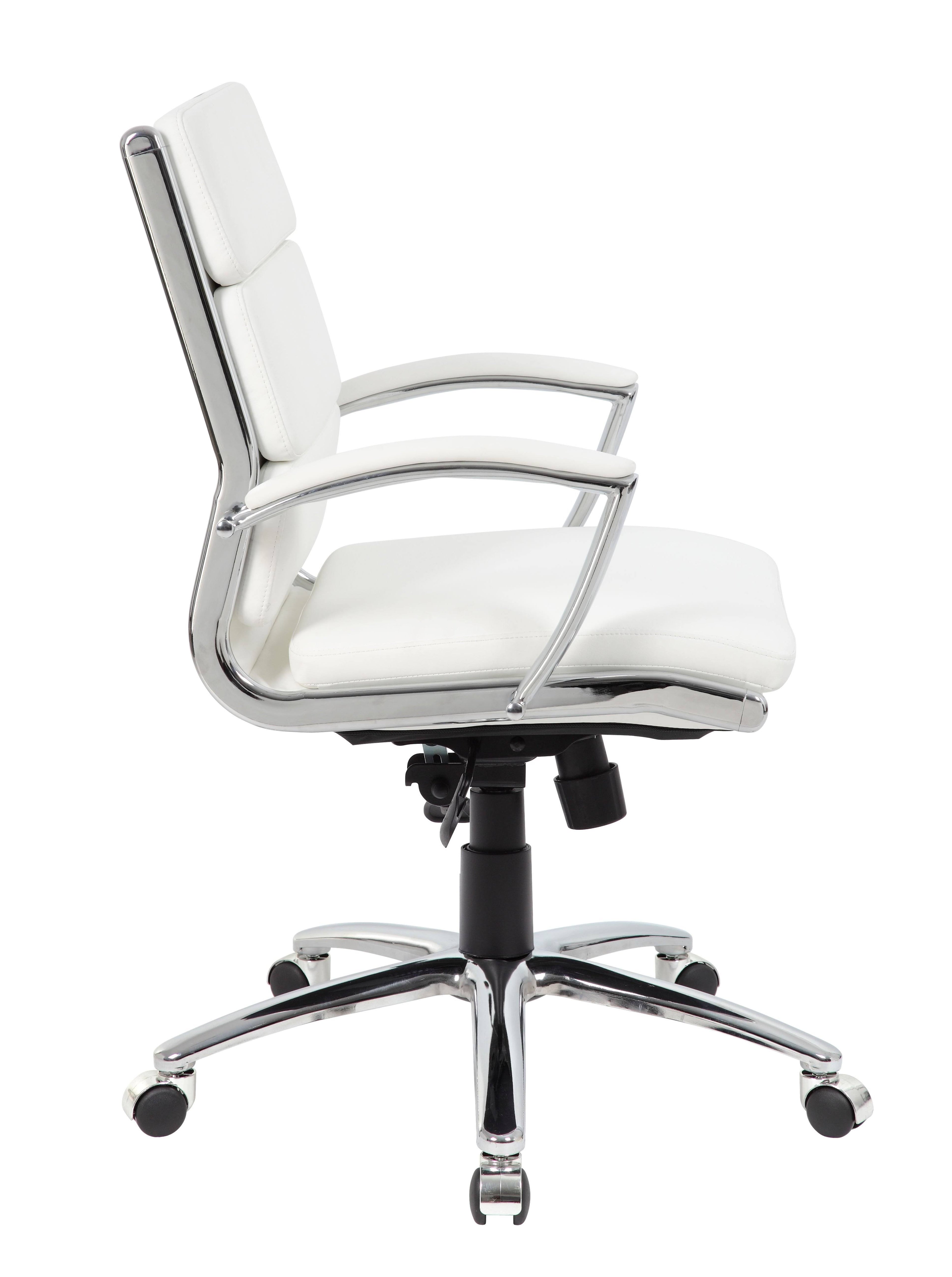 White Executive Mid-Back Chair N590122