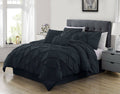 7 Piece Set Gray California King Comforter H792