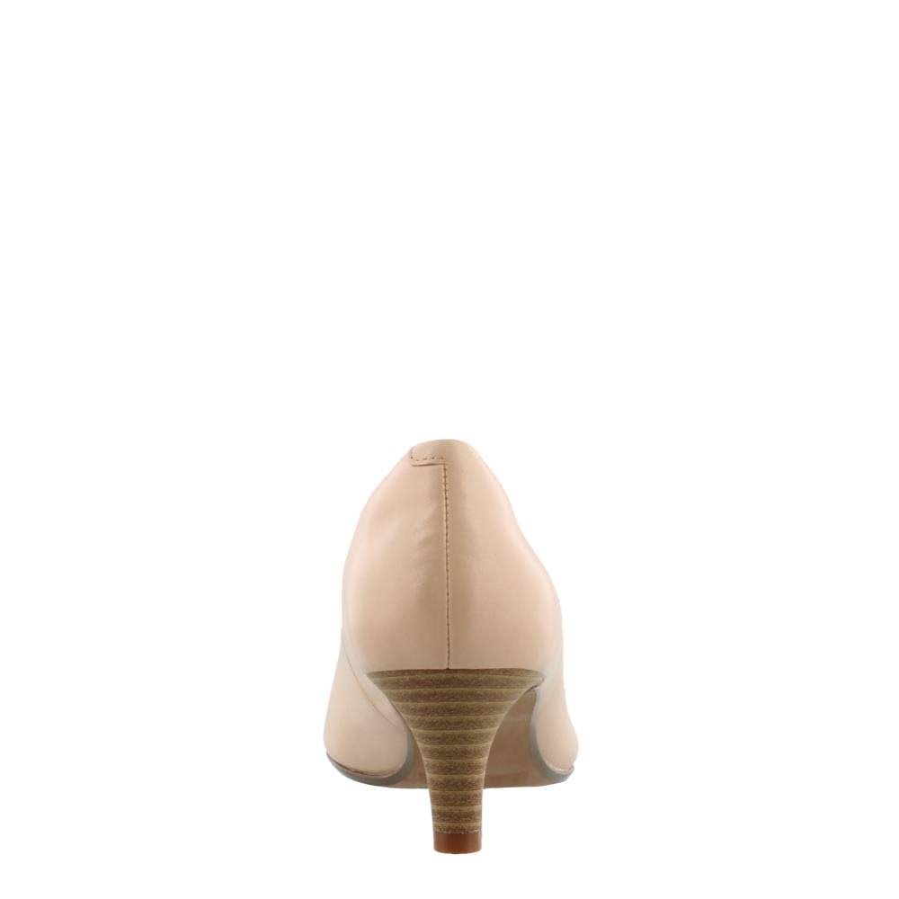 Leather Pumps, Size 7 Medium, Nude A649