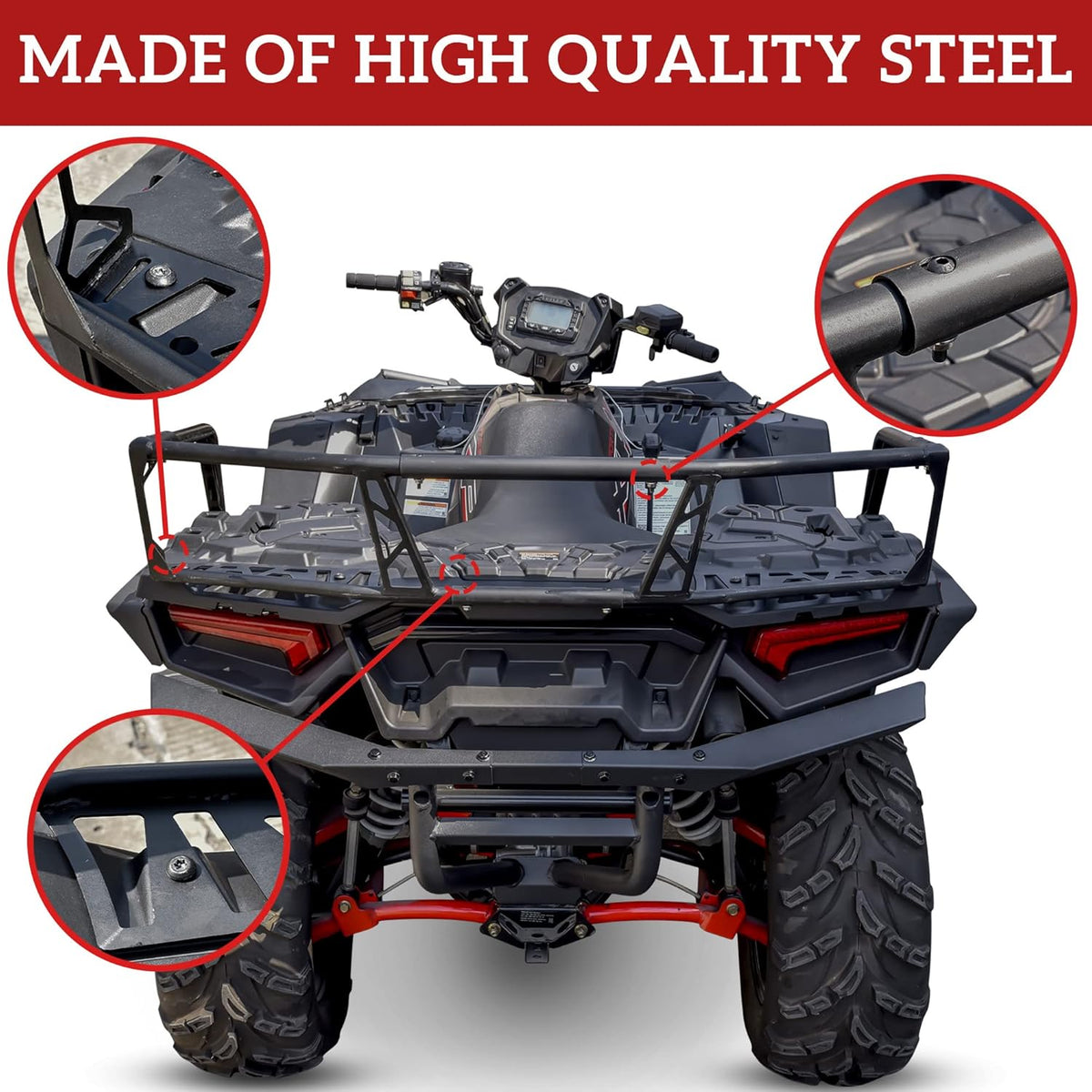 Rear Rack Extender for Polaris Sportsman XP 1000 / SP 850 S23206
