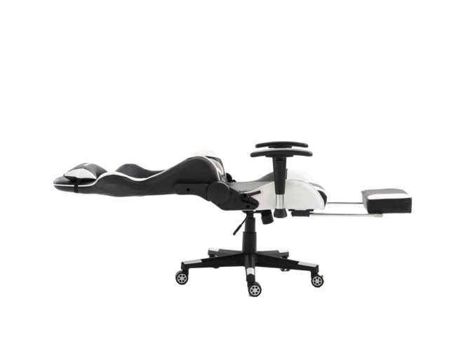 Ergonomic Gaming Chair with Footrest T4726