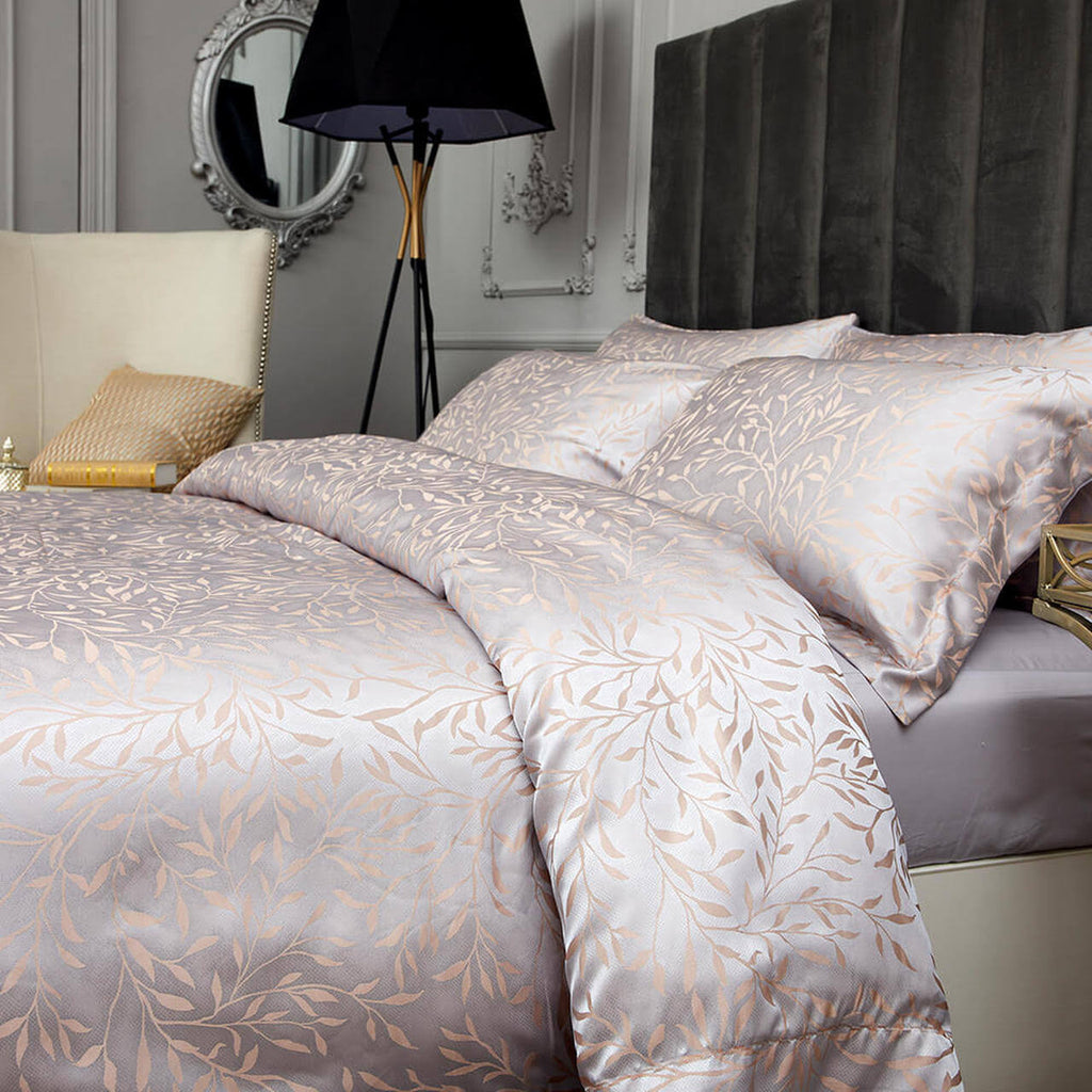 Queen Size 6 Piece Jacquard Bedding Duvet Cover Set H198220