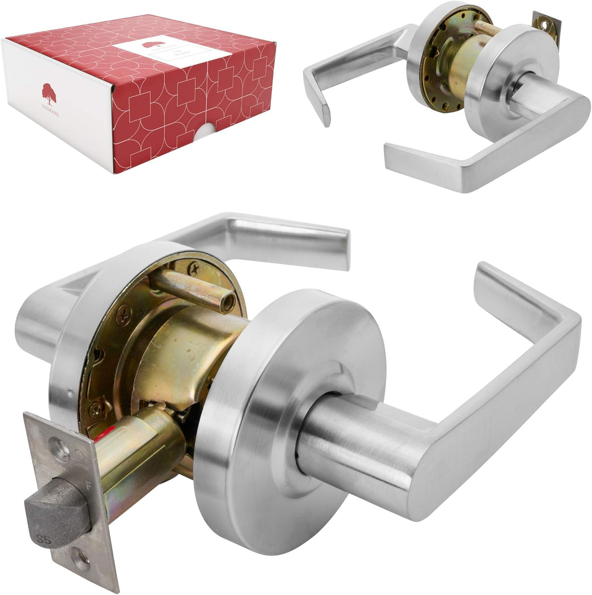 Nickel Chrome Finish Grade 2 Lockset C729296