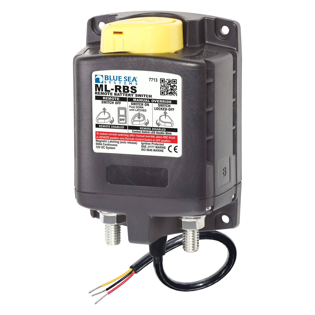 Remote Battery Switch with Manual Control Release - 12V O239