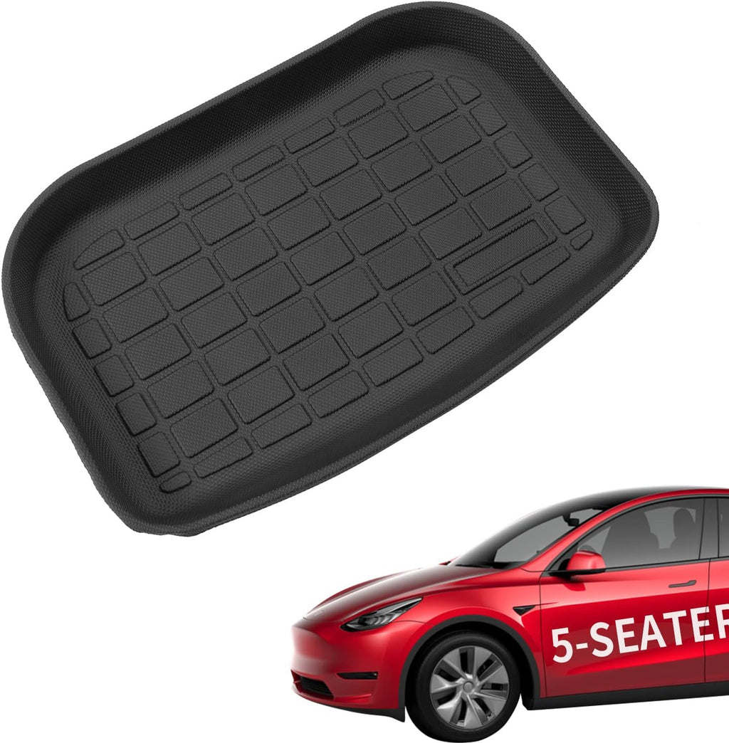 TPE Front Trunk Mat Rear Storage Mat Rear Seat Back Mats Cargo Liner Set of 6 Mats F40190