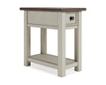 Chairside End Table Two-tone M649138