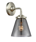 Brushed Satin Nickel Small Cone 1 Light Sconce T63063