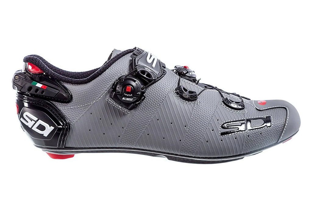 Matte Grey Black 46.5 Cycling Shoes D970