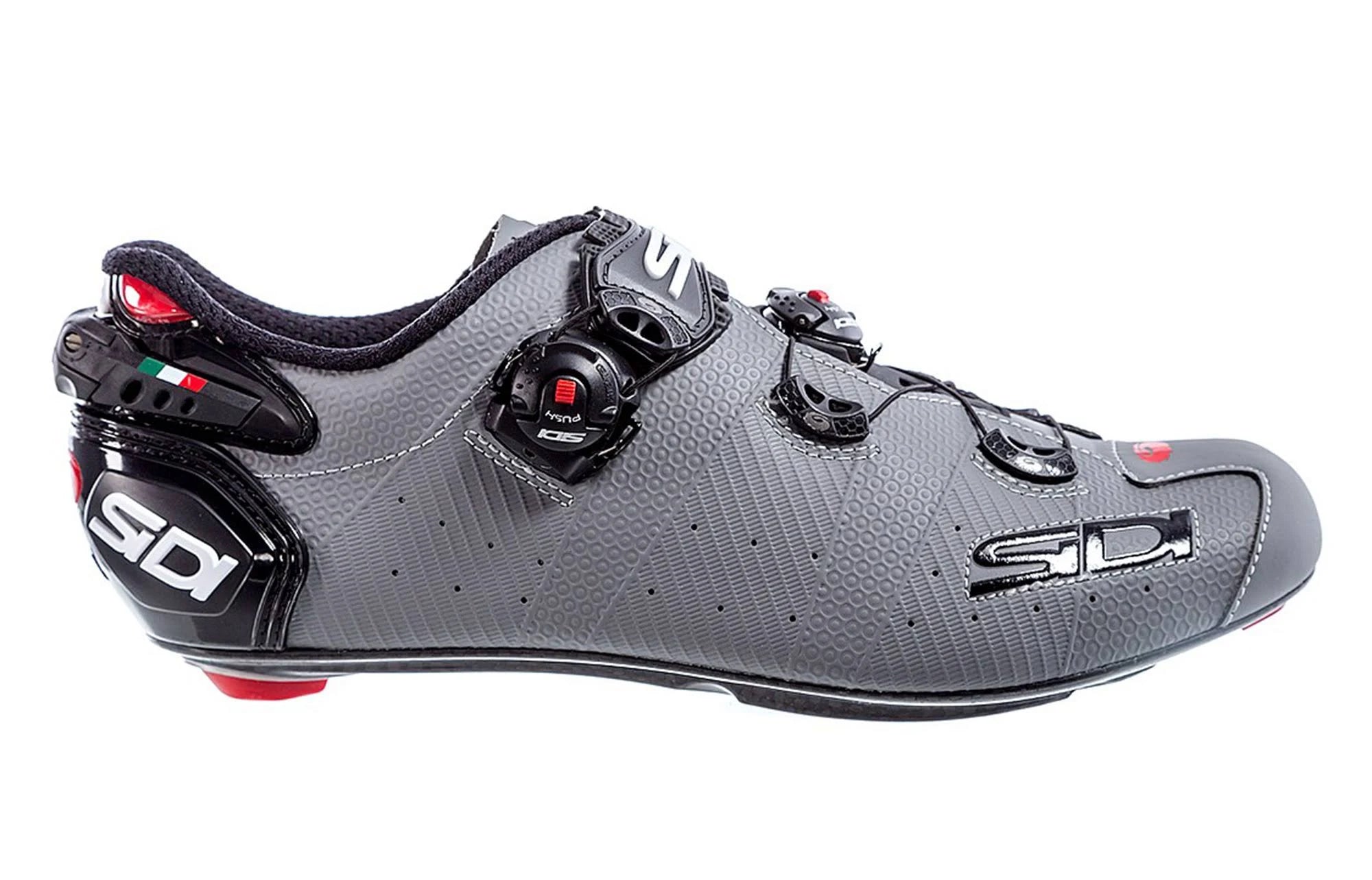 Matte Grey Black 46.5 Cycling Shoes D970