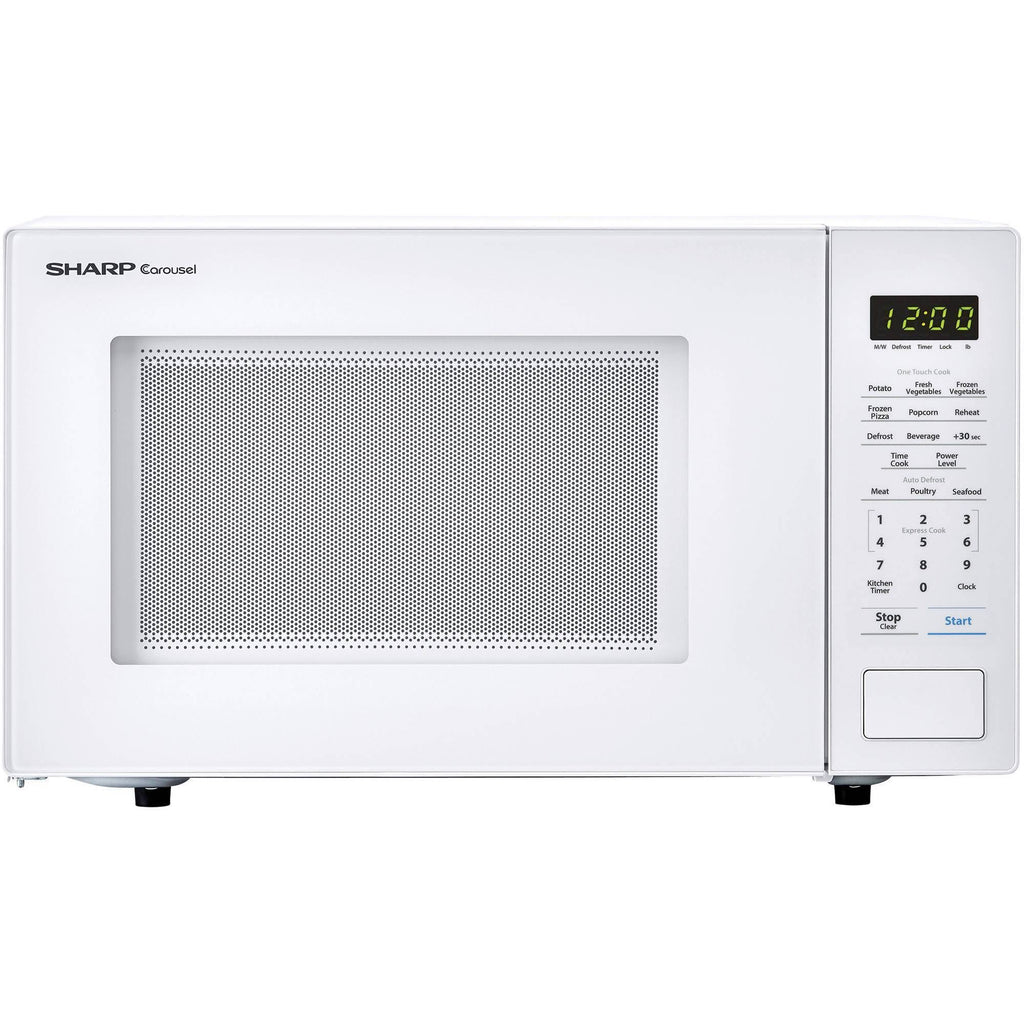 White Countertop Microwave Oven Z221