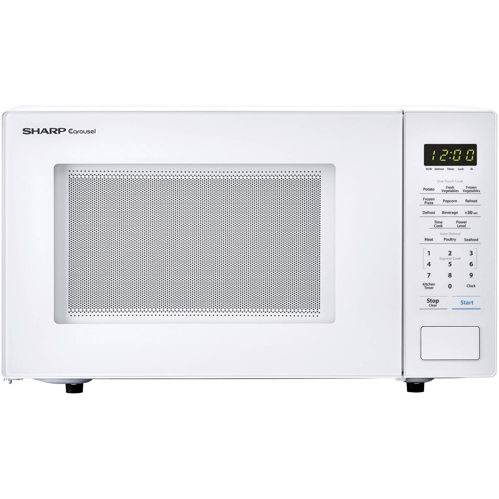 White Countertop Microwave Oven Z221