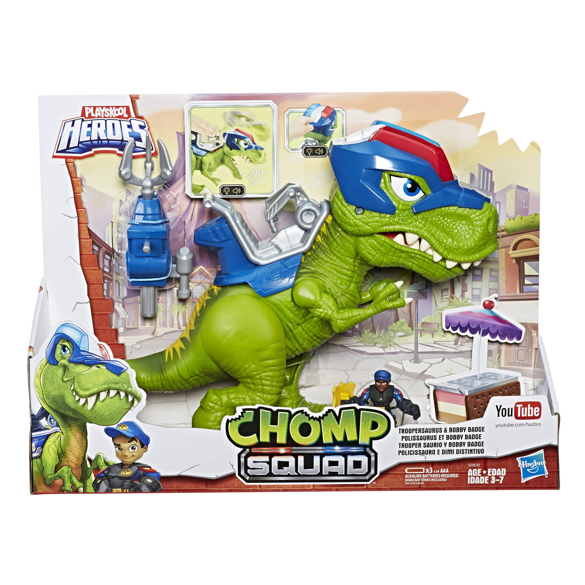 Troopersaurus and Bobby Badge K743575