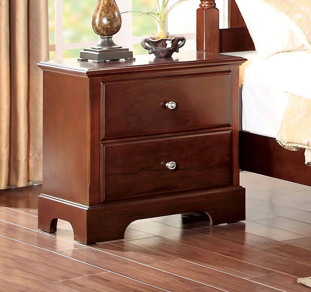 Cherry Twin Panel Bed E37300