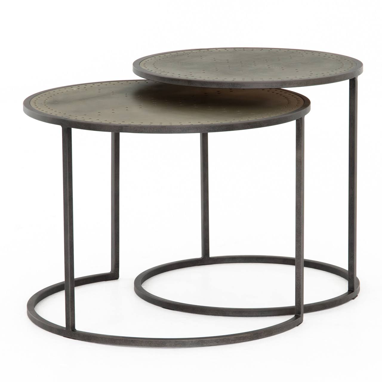 Galvanized Nesting Tables X8115
