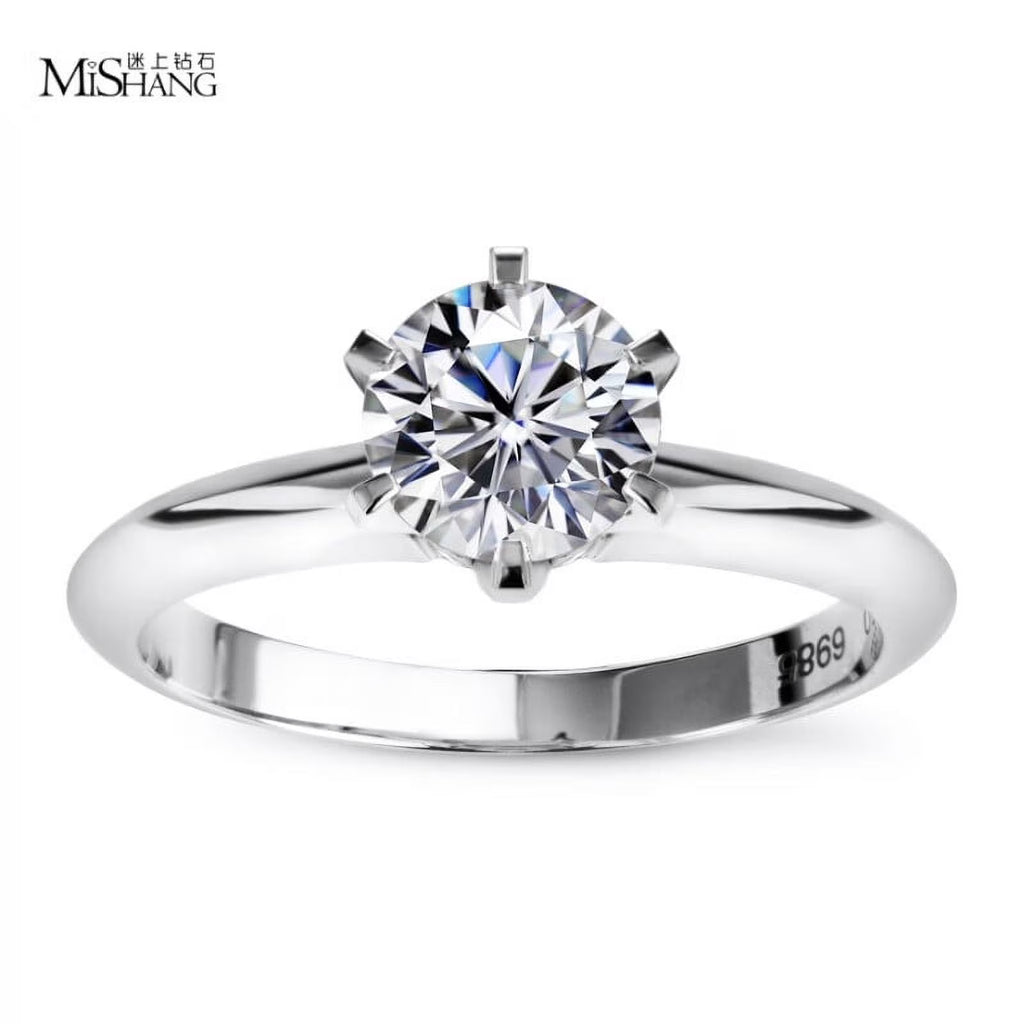 18k Gold Diamond Ring W849