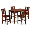 5 Piece Counter Height Dining Set with Table and 4 Chairs R583