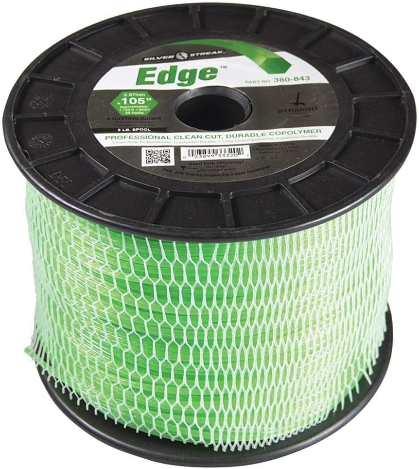 Silver Streak Trimmer Line 1,125-Foot by .105-Inch Pack of 2 V3832