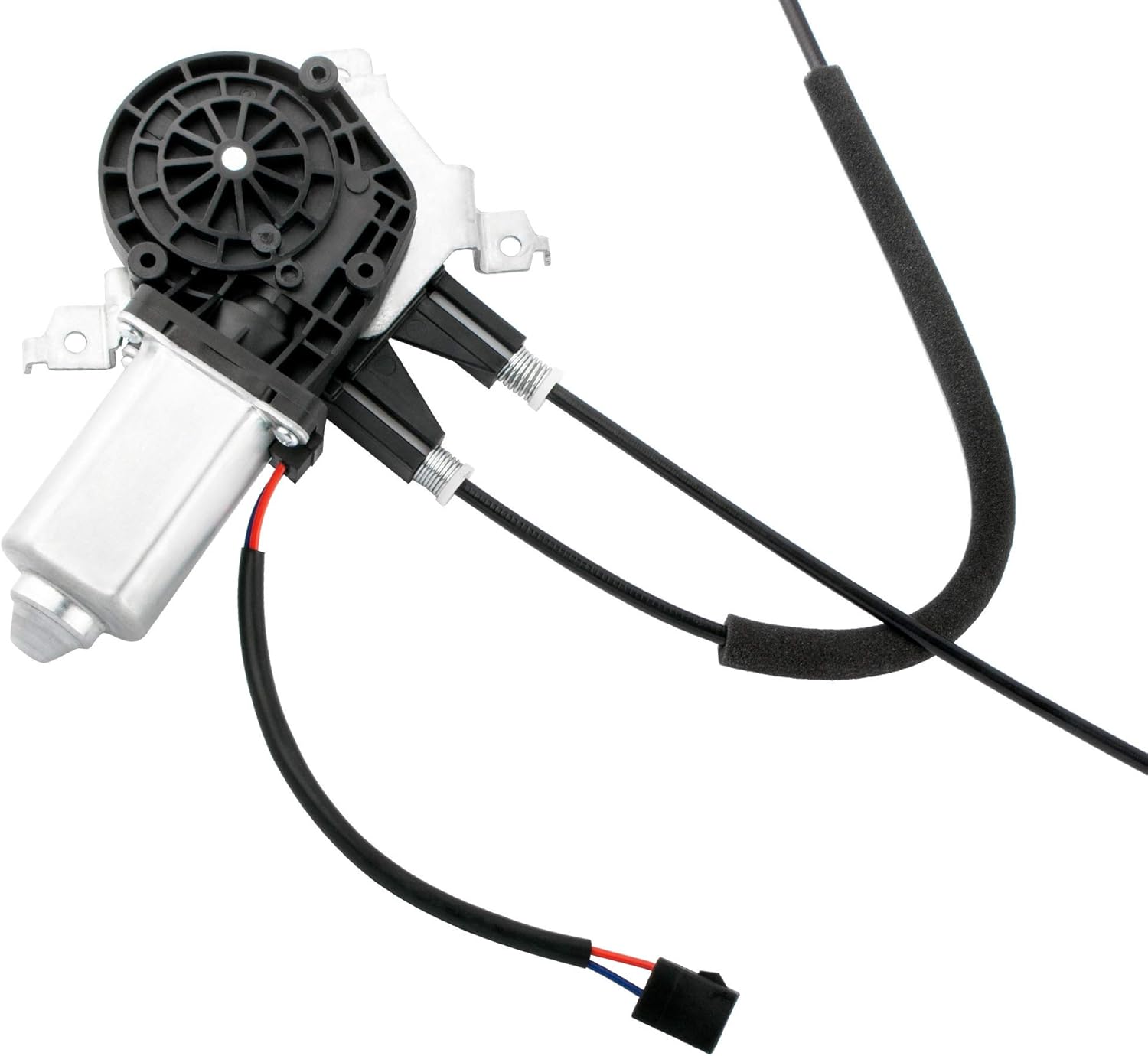 Front Driver Side Power Window Regulator and Motor Assembly Pack of 2 X4113