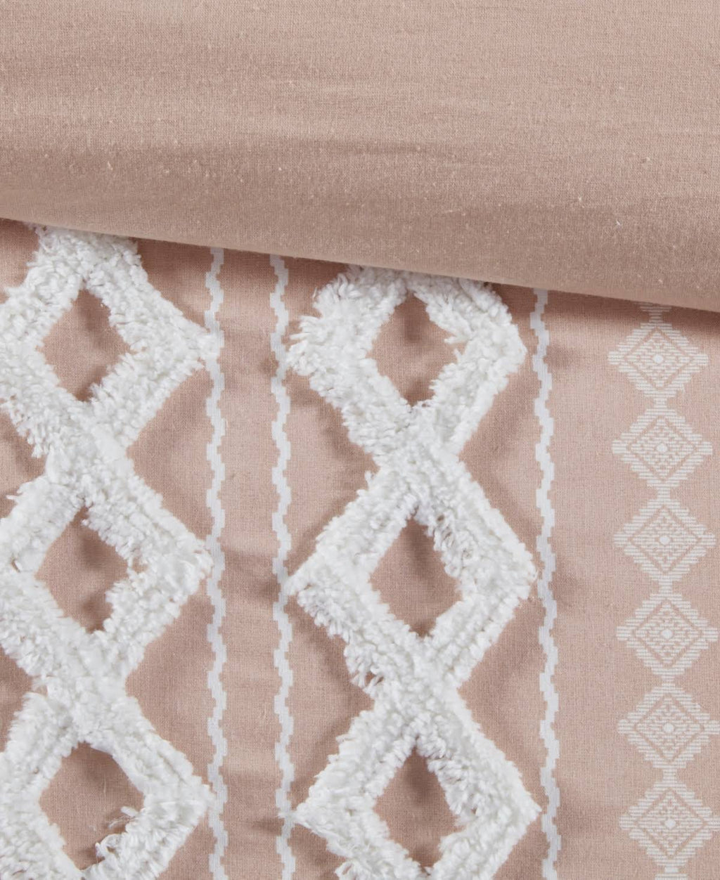 Blush King Cotton Duvet Cover Set G14290