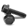 5/16-12 x 1 Sheet Metal Screw Hex Washer Head Type B Low Carbon Steel Black Oxide M48662