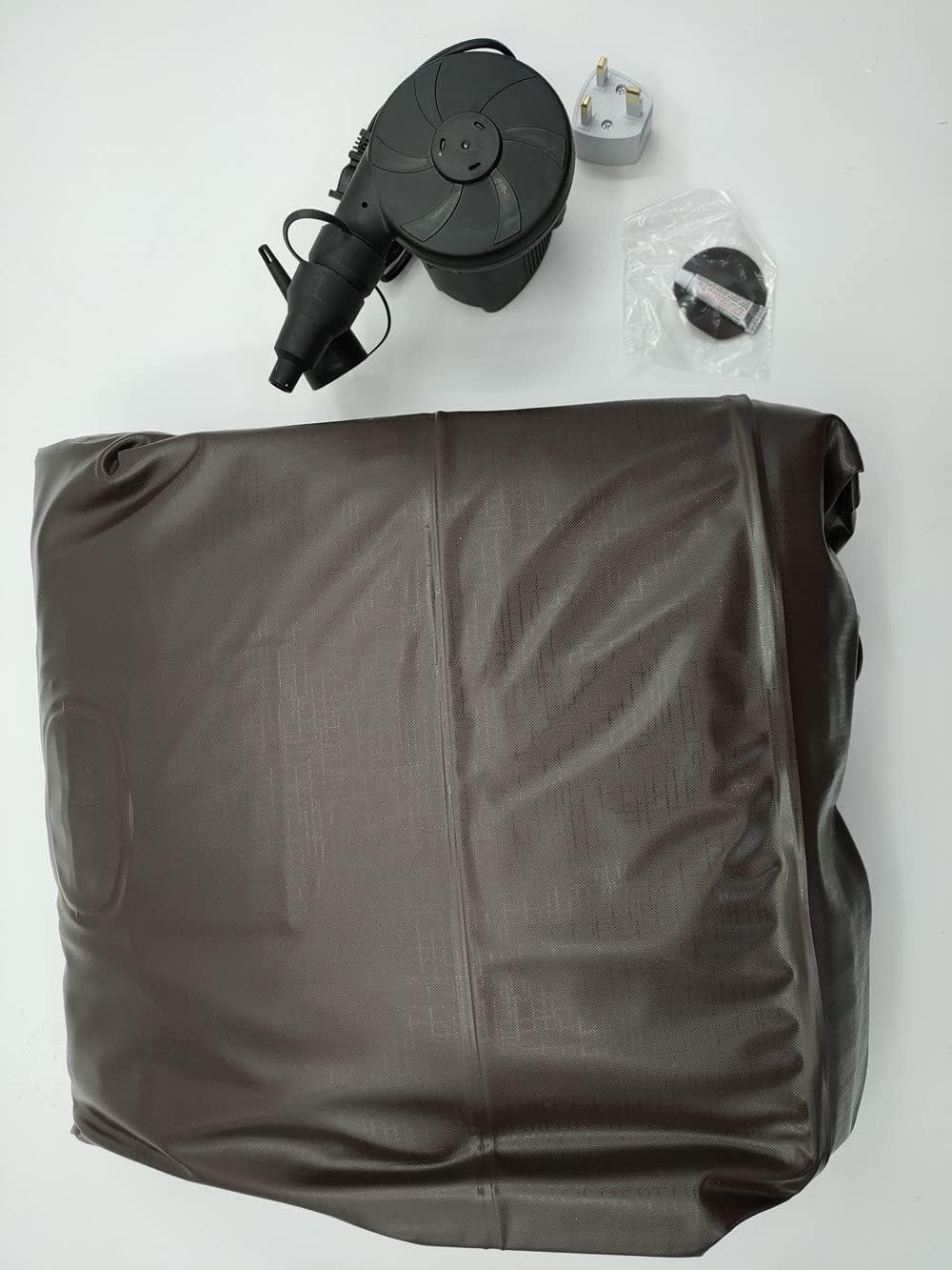 Inflatable Bed with External Pump and Patch, 205*156*46cm C252