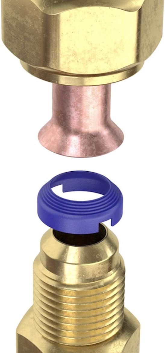 SAE Flare Seal Fitting, 1/2, 10 Pack L106