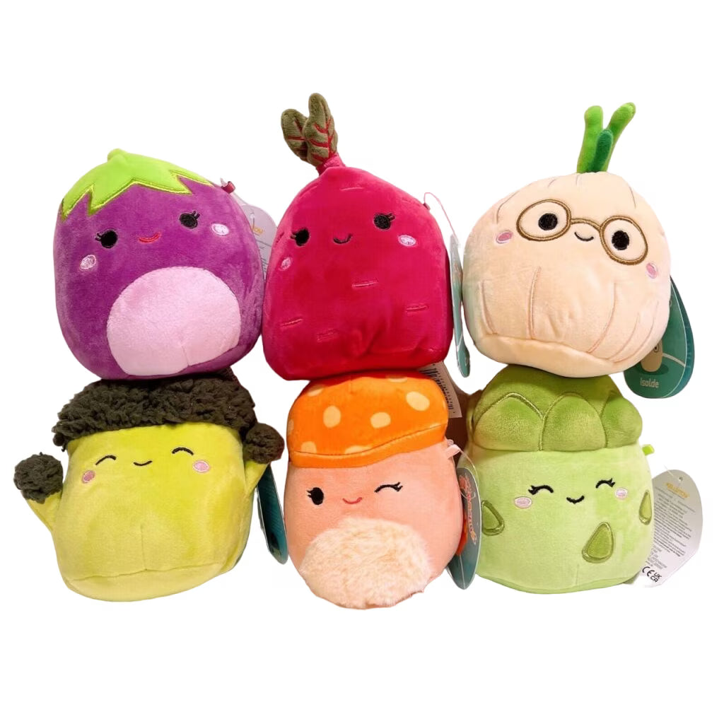 Squishmallow Vegetable Squad Set of 6 Stuffed Plush U173564
