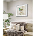 Teal Tree Framed Giclee Print 32 x 32 G873378