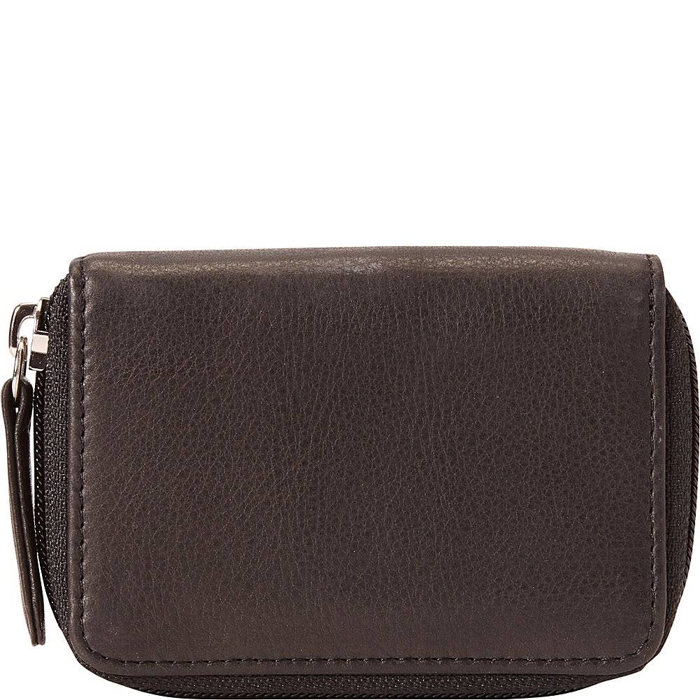 Eight Hook Zip Key Case with Valet (Black) P255554