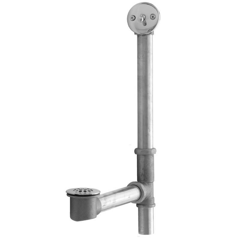 Polished Nickel Trip Lever Tub Waste L9502
