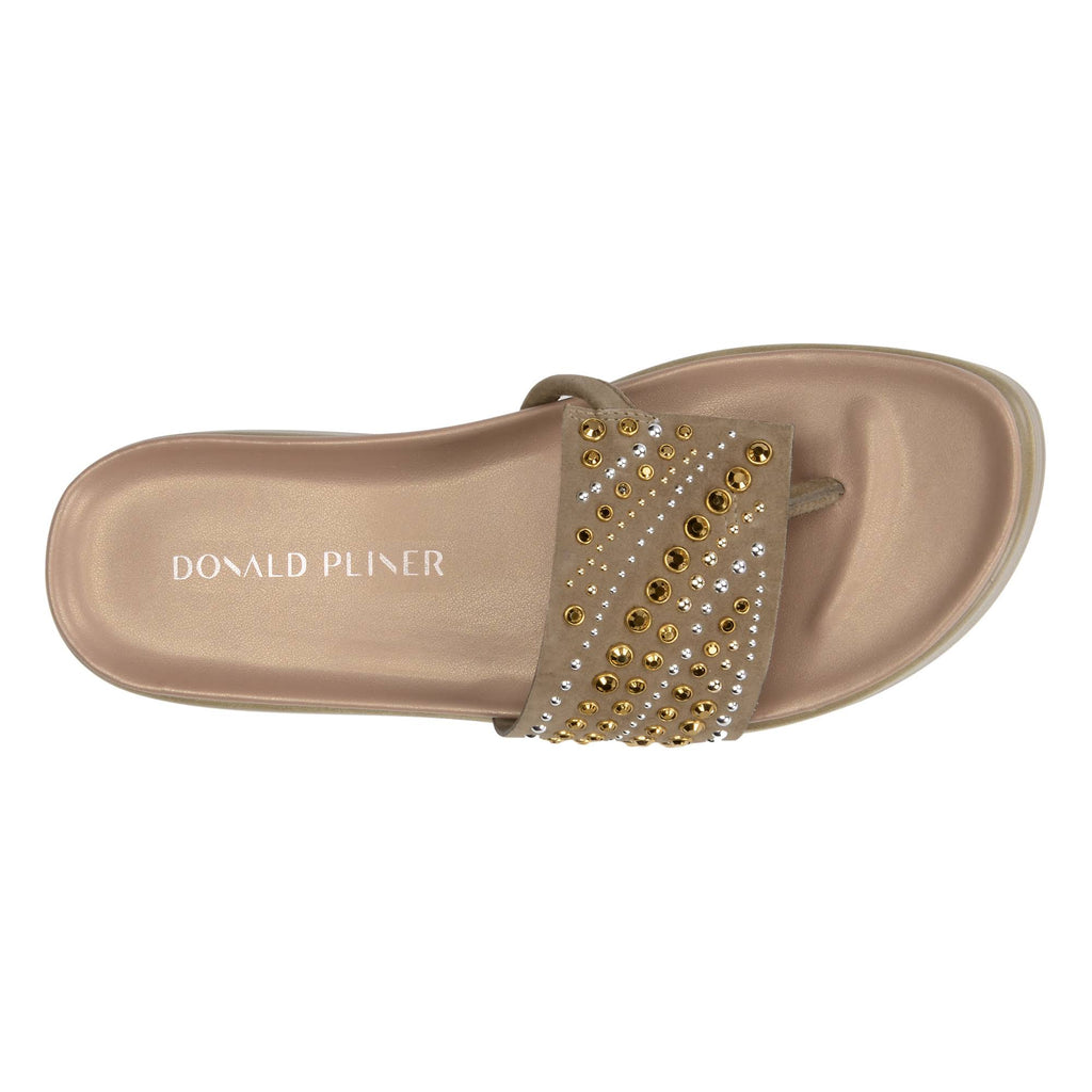 Natural Suede Slide O964196