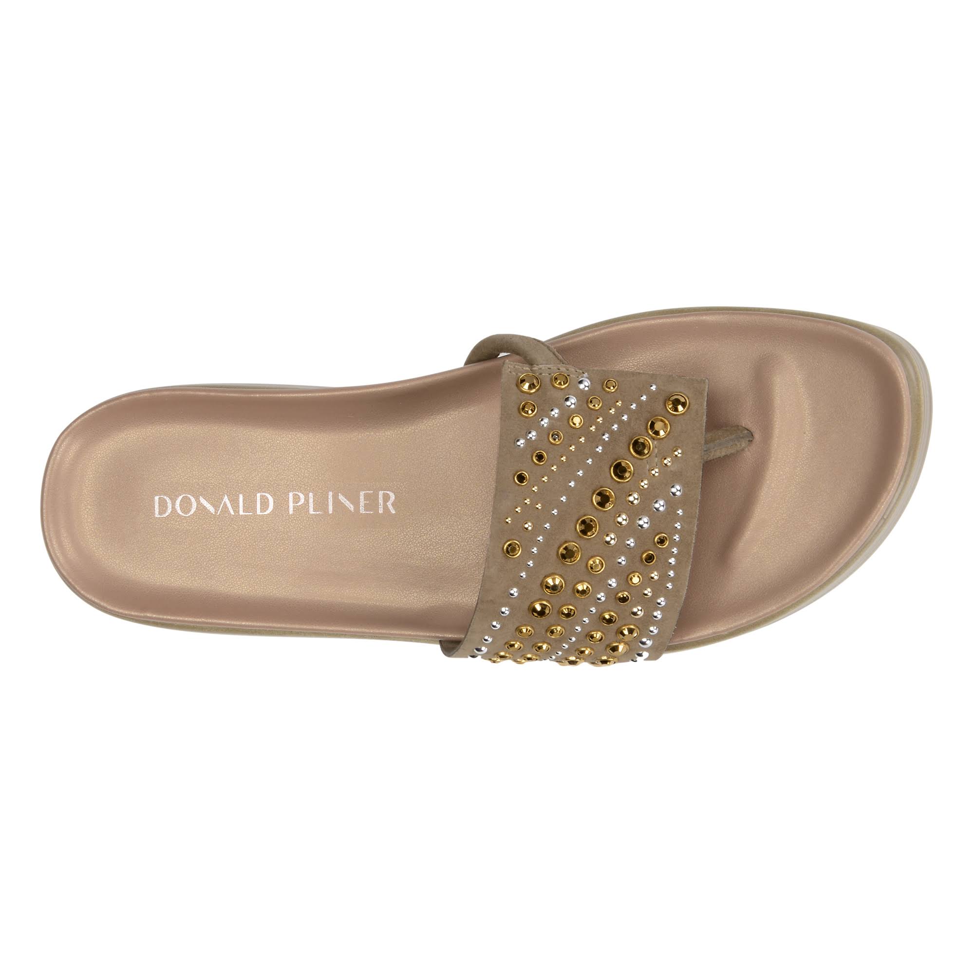 Natural Suede Slide O964196