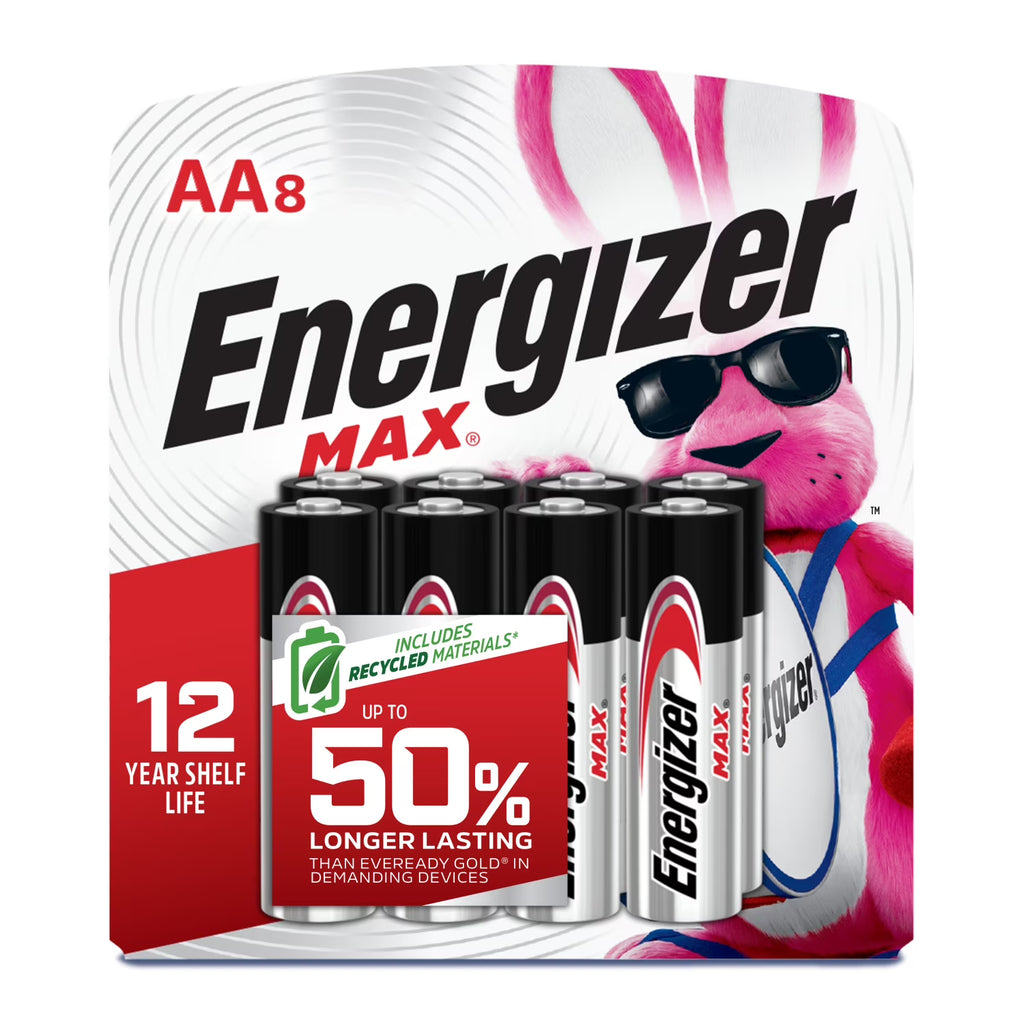 AA Alkaline Batteries (8 Pack) C878