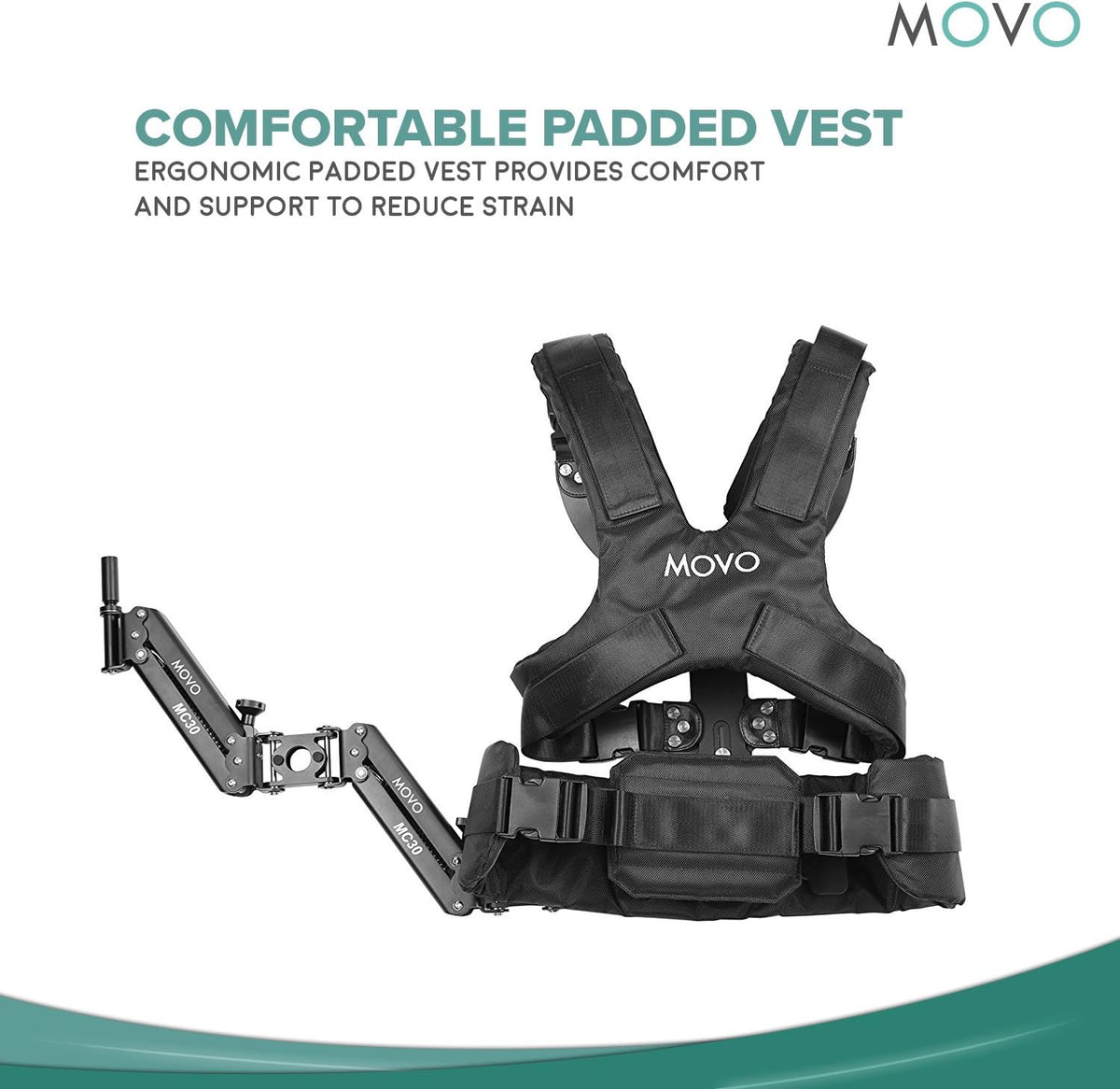 Handheld Video Stabilizer with Vest and LCD Field Monitor K654216