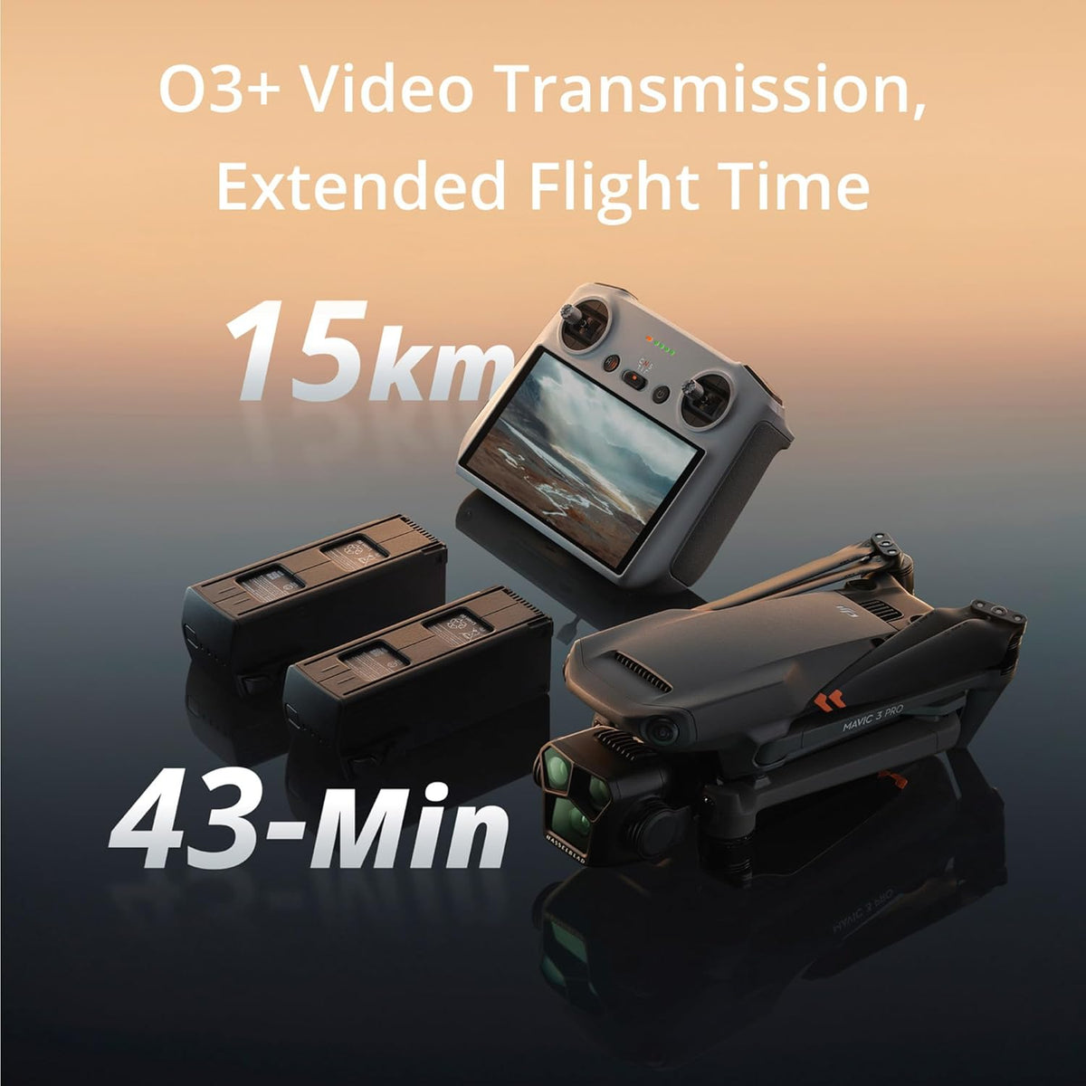 Mavic 3 Pro Drone with Fly More Combo & DJI RC Pro P527049
