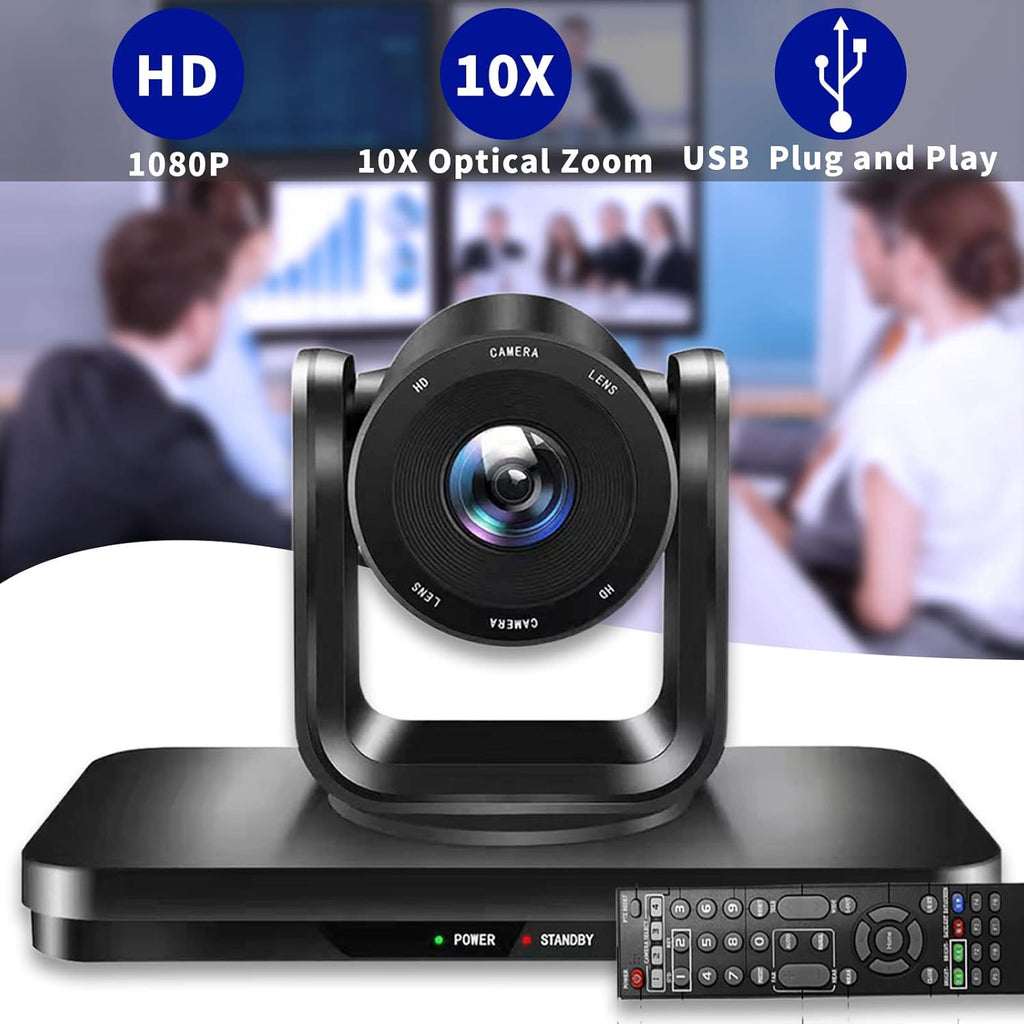 1080P PTZ Conference Camera with 10X Optical Zoom J403960