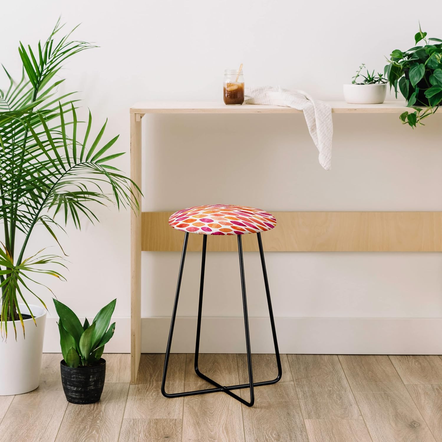 Black Counter Stool O8594