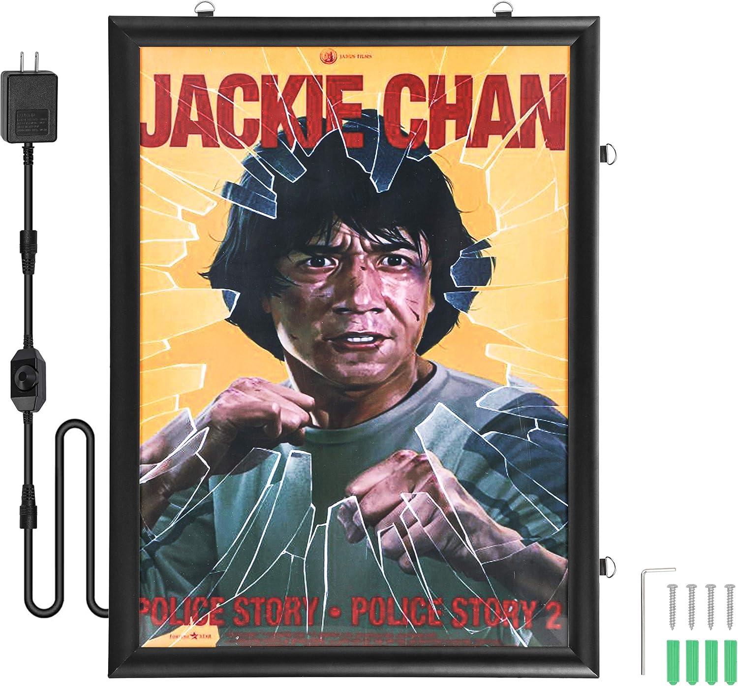 24"×36" Black Illuminated Backlit Movie Poster Frame F180988