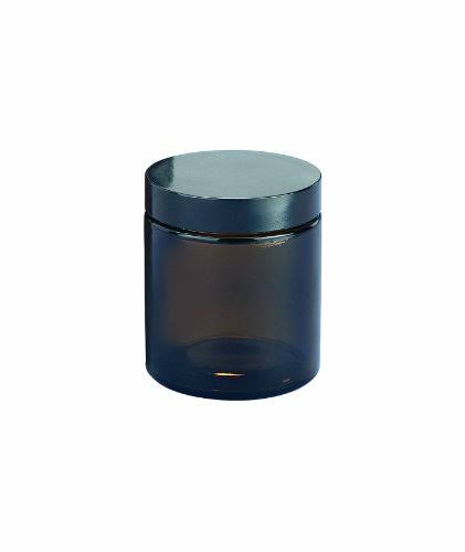 Amber Wide Mouth Glass Jars with Cap, 250ml, Case of 12 S459590