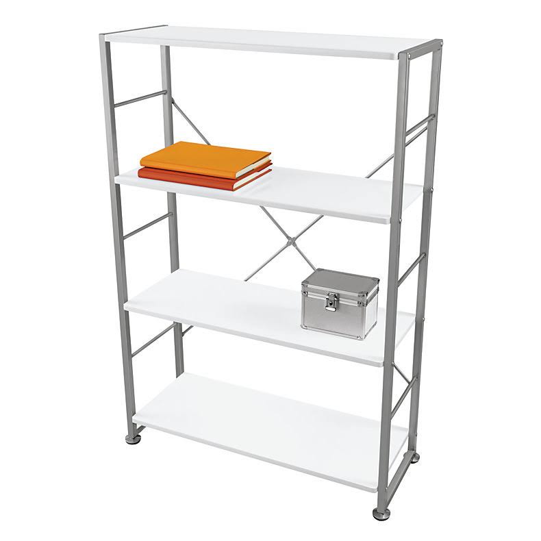 White Bookcase B282