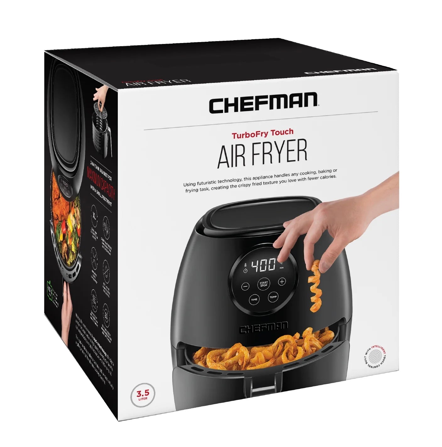 Matte Black 3.6 Quart Digital Air Fryer Oven R552532