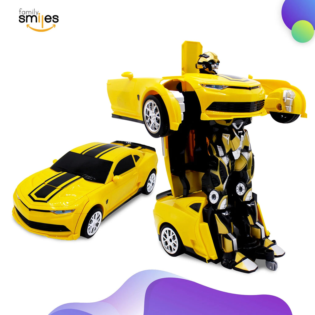 Remote Control Transforming Toy Car Robot X717