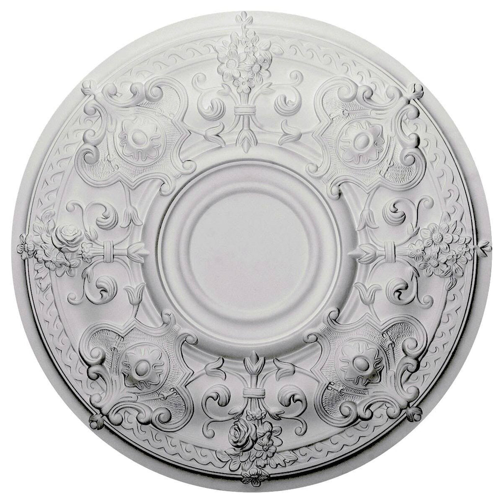 Hand-Painted Stone Hearth Crackle Ceiling Medallion T75781
