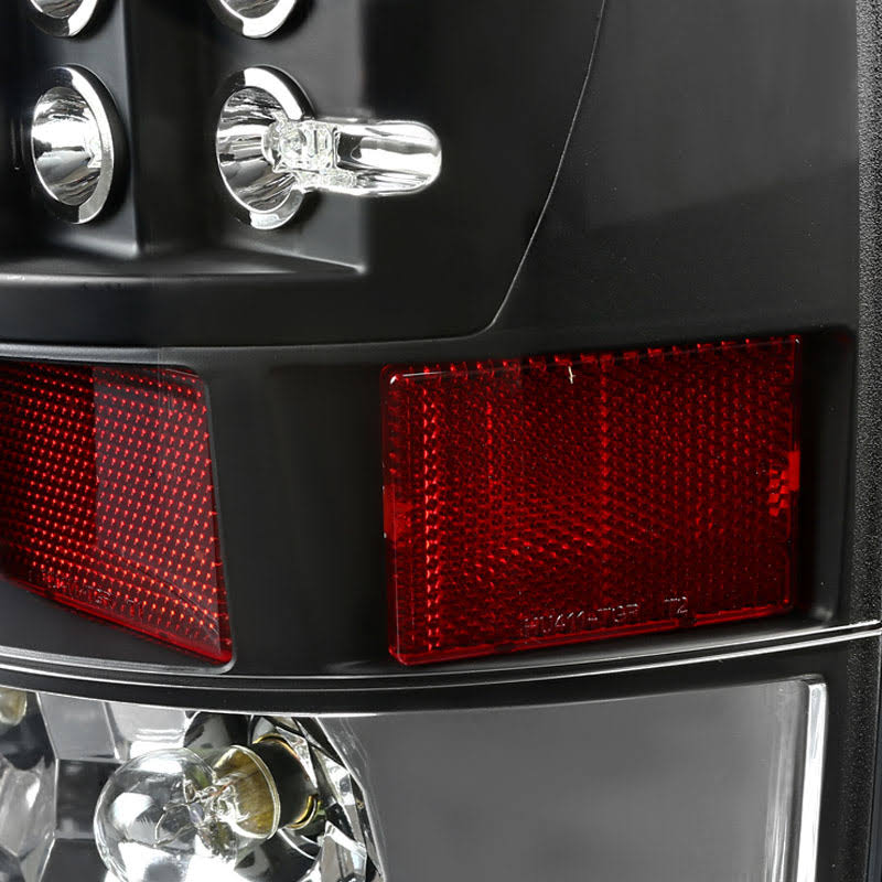 Black LED Tail Lights G648003