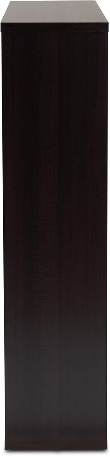 Dark Brown Shelving and Cabinets F1759