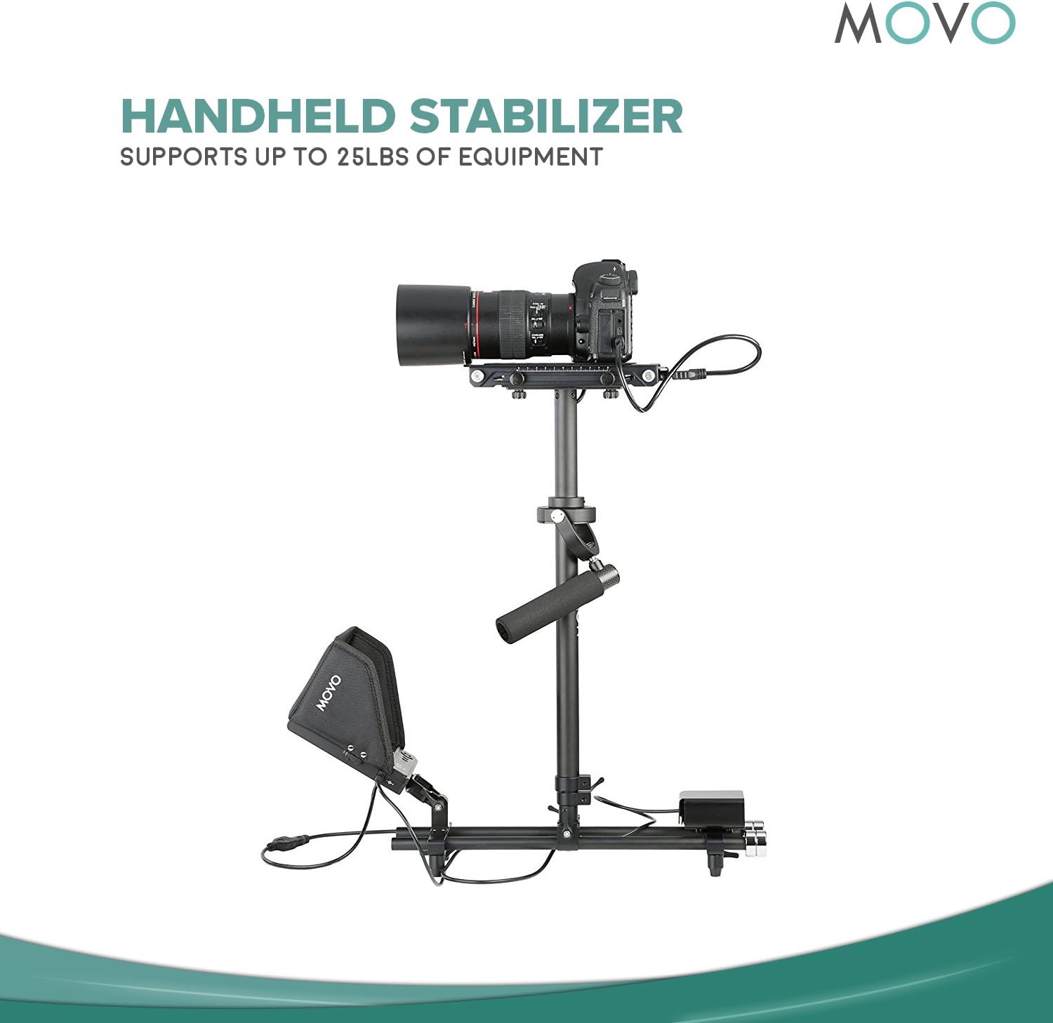 Handheld Video Stabilizer with Vest and LCD Field Monitor K654216