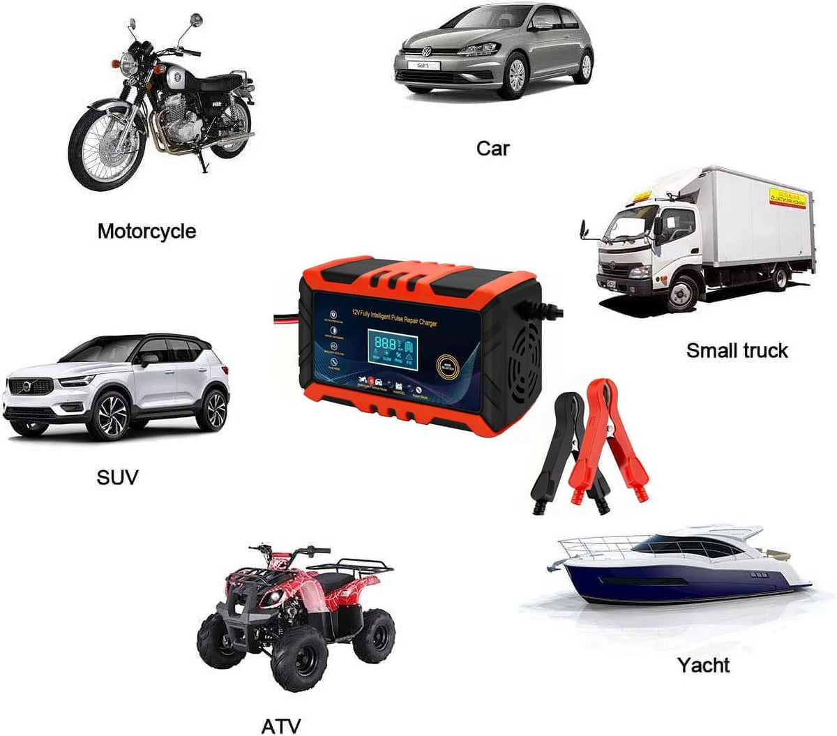 12V/6A Automatic Smart Battery Charger L480273